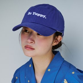 Y RIBBON BALL CAP_BLUE