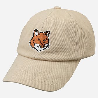 메종키츠네 [시흥점] 6S PM06100WW0096 0335 폭스 헤드 볼캡 베이지