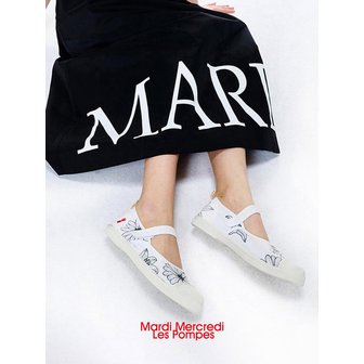 마르디 메크르디 레폼프 LEGERE MARYJANE SNEAKERS_FLOWER