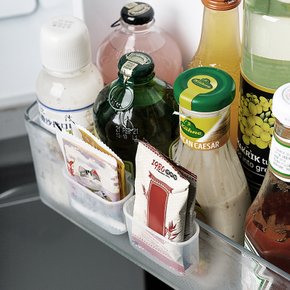 4도어 냉장고 선반 클립형 소스 보관 포켓 정리대 트레이