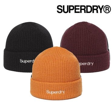 SUPERDRY 베이직 로고 비니(SDUBEFO01)