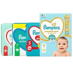 유럽산 베이비드라이 기저귀 팬티 밴드 1 2 3 4 5 6 7 단계 pampers