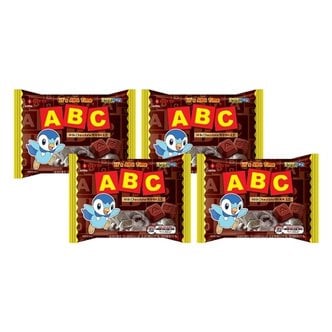  포켓몬스터 ABC초콜릿 72g X4