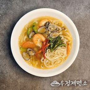 [우정제면소] 멸치맛 칼국수 12인분세트 (생면2kg+스프12봉)