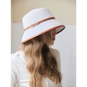 Rattan Flat Top Panama Hat (라탄 플랫 탑 파나마 햇) H022WH