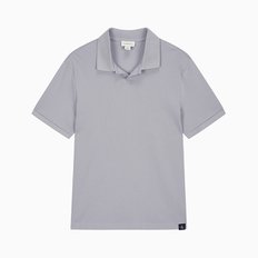 남성 드롭 니들 오픈 카라 폴로 반팔 티셔츠(4RB282G)