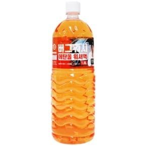 자동차의 모든것 버그워시 워셔액 1.8L