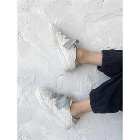 Silver Fox White Sneakers