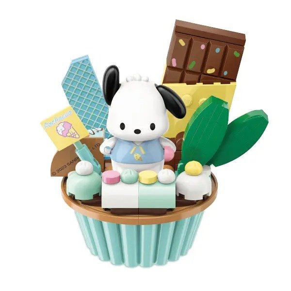 [여주점] 산리오 블록 포차코 민트 초코 컵케이크