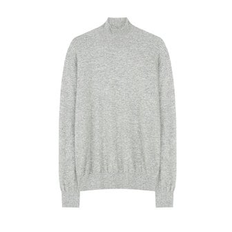 벨리프 Cashmere Wool soft turtleneck Knit (Mid gray)