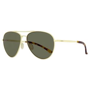 5375753 Smith Uni Pilot Sunglasses Layback J5GIR Gold/Havana 60mm