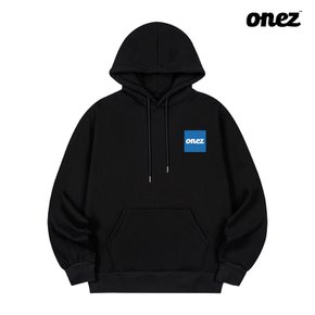 원즈 OZ 기모 후드티 SQUARE BOX LOGO (OZ070) 블랙