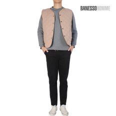 [BANESSOHomme] 남성 기모 면 밴딩 팬츠 CL501