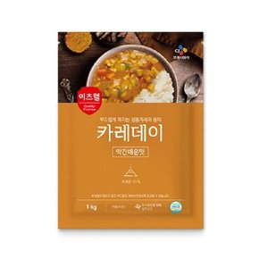 [석진케이] 카레 이츠웰 카레데이 약간매운맛 1Kg 10개 업소용카레가루