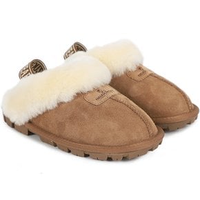 [정품] 오즈어그웨어 UGG 코케트 백스트랩 양털 슬리퍼 (OUW111EB-CHESTNUT)