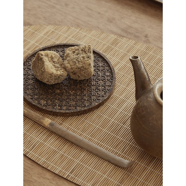 벼껍질 업사이클링 코스터 Logo S 4P 세트