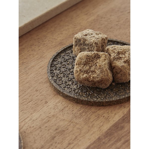 벼껍질 업사이클링 코스터 Logo S 4P 세트