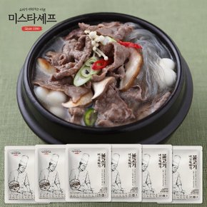 [미스타셰프] 버섯뚝배기불고기 400g x 6팩