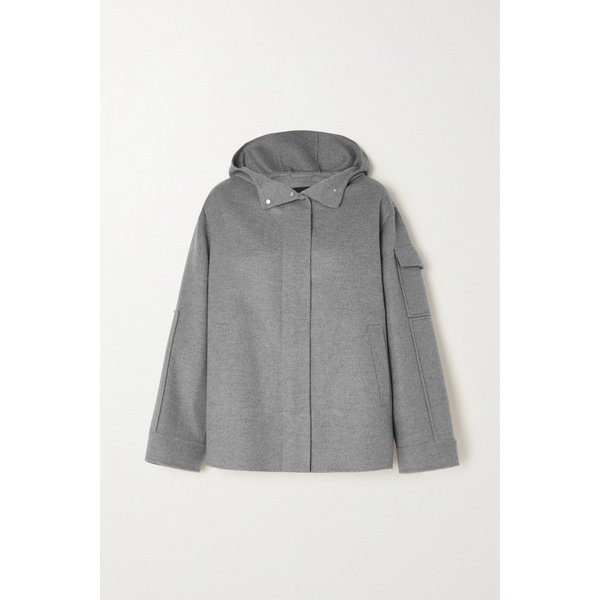 Cashmere Hooded Jacket 그레이