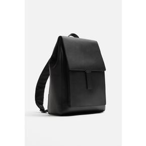 플랩 백팩 3205/520 BLACK