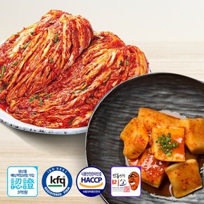 안동학가산 배추 별미김치세트 총10kg (안동포기 5kg+봉화 석박지 5kg)