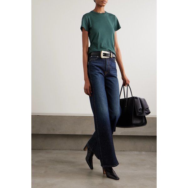 닐리 로탄 코튼 저지 티셔츠 그린 46376663163024542