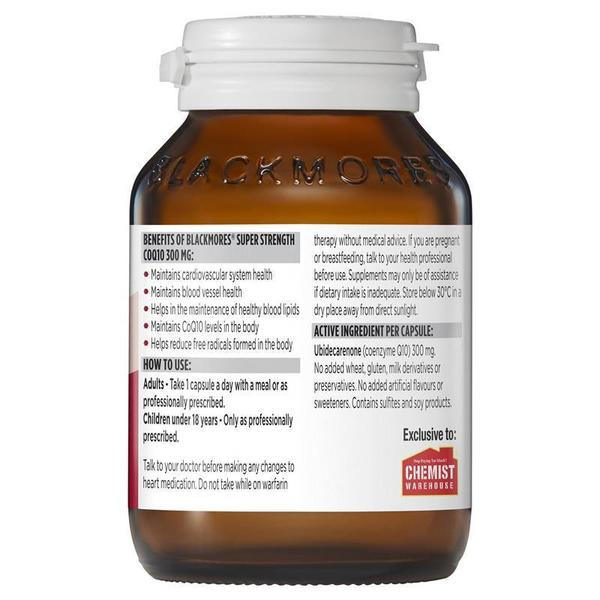호주직구 Blackmores 블랙모어스 슈퍼 스트렝스 코큐텐 300mg 90정