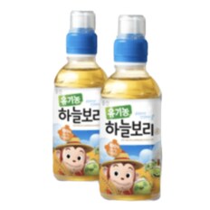 웅진 아기보리차 유기농 하늘보리 200ml 24개