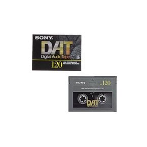 소니 SONY DAT 디지털 오디오 테이프 카세트 120분 단품 DT-120RA