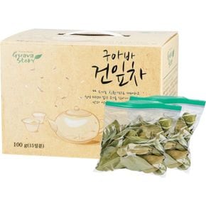 유기농 구아바잎차 (15일분) 100g (25gX4봉지)