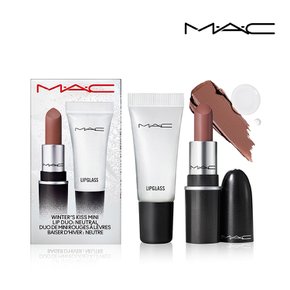 맥 MAC 메이크업 레트로 매트 립스틱 립글라스 윈터키스 미니 립 듀오 세트