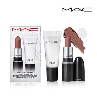  맥 MAC 메이크업 레트로 매트 립스틱 립글라스 윈터키스 미니 립 듀오 세트