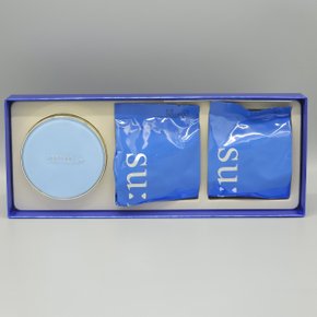 숨37도 워터풀 메쉬쿠션 글로우 1호 기획세트 13g x 3ea (본품+리필 2개)