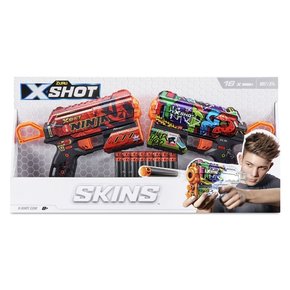 X-SHOT SKINS 플럭스 더블 16다트