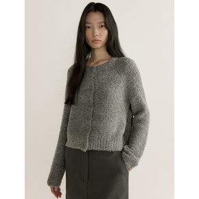 BOUCLE BUTTON CARDIGAN (3COLOR)