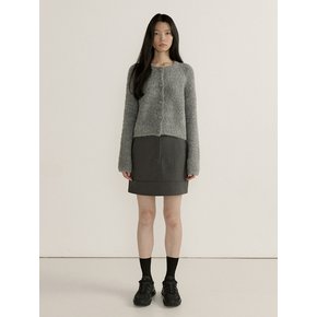 BOUCLE BUTTON CARDIGAN (3COLOR)