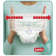 유럽산 베이비드라이 팬티5단계 기저귀 파우더향 Pampers 바우처