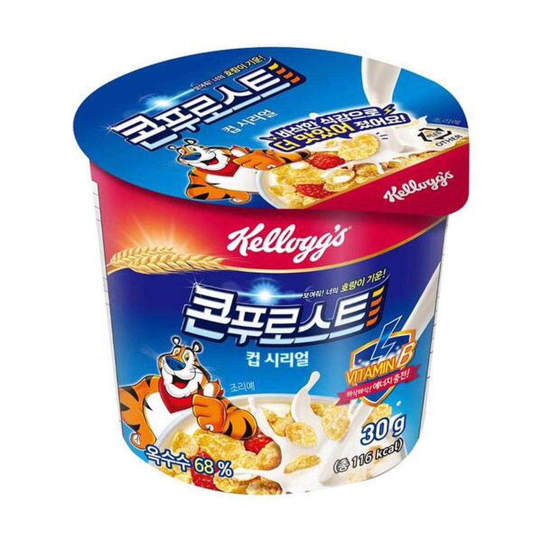 켈로그 콘푸로스트(컵) 씨리얼 30g x 6입 시리얼, 믿고 사는 즐거움 SSG.COM