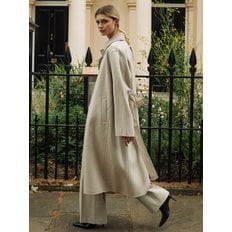 [Premium] Cashmere-blend Handmade Coat_OATMEAL