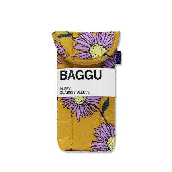 [바쿠백] BAGGU 패딩 안경 케이스 파우치 Daisy Chain