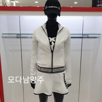 파사디 [모다남양주점/파사디] 골프 여성 간절기 등판 로고 포인트 방풍 바람막이 가디건 P22FBC341M-1