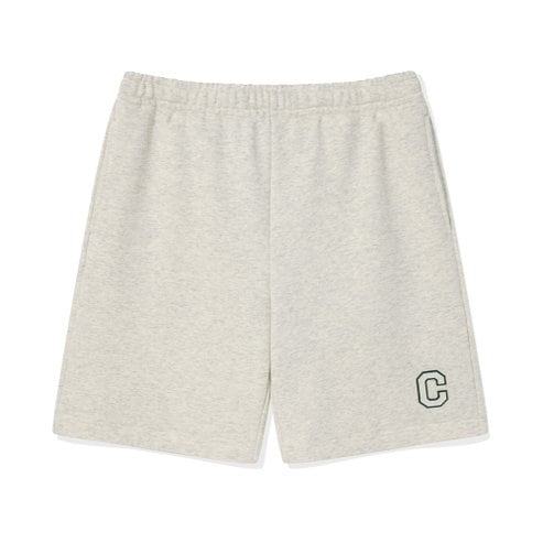 커버낫 레귤러 C 로고 스웻 쇼츠 오트밀 CO2502SO31OT