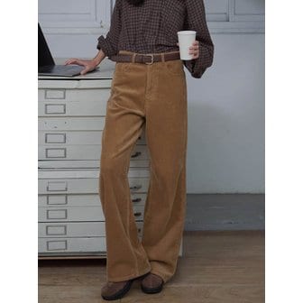 그노노이 코듀로이 와이드 팬츠 (Brown)