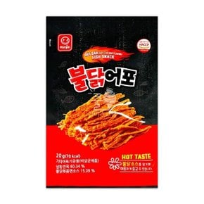 매콤 불닭맛 어포 20g 1개 (WD0E539)