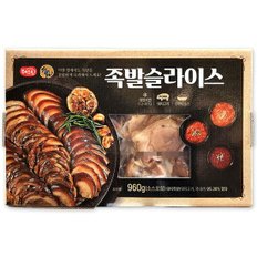 해드림 국내산 돼지족발 슬라이스 960g(양념,새우젓,쌈장소스포함)