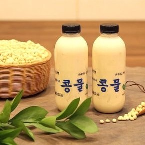 맷돌로 갈아만든 콩국수 우뭇가사리 콩물 500ml 2병