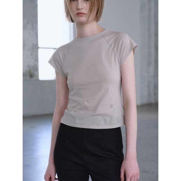 Round Hem Slim Tee  Light Green (KE6340M01L)
