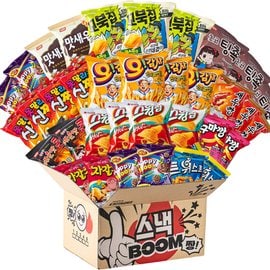  미니스낵 과자세트 봉지과자 35p (총 1350g) / 맛새우칩 꼬북칩 초코팅촉 신짱 트위스트 자갈치 스윙칩 고구마깡 새우깡 오감자