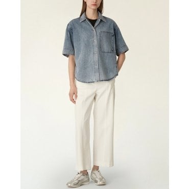 DKNY 오버사이즈 데님 셔츠 (DW2F3NBL474L)
