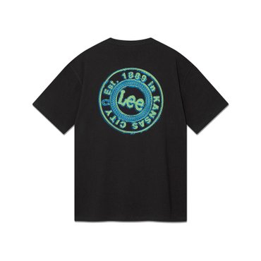 LEE 맨홀 그래픽 티셔츠 챠콜 LE2503ST02CH